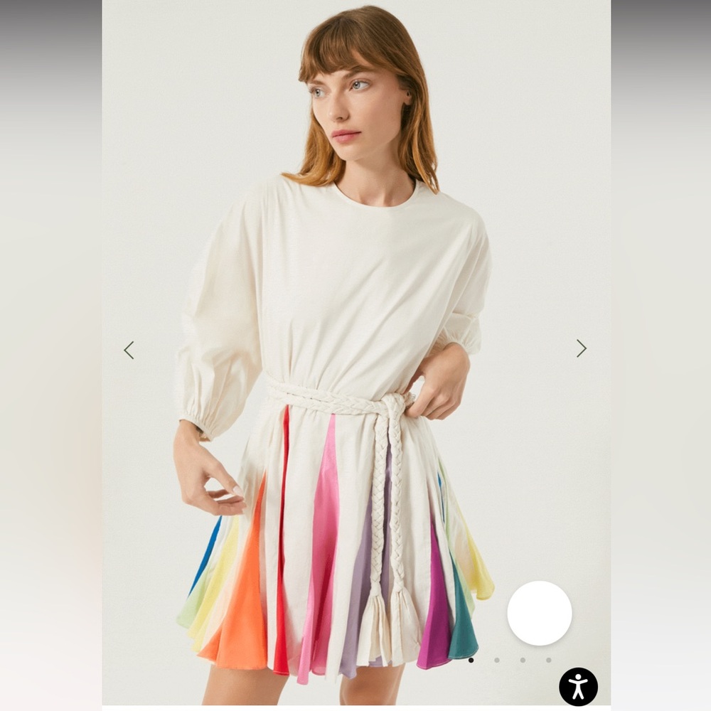 NWOT Rhode Resort Ella Dress Rainbow